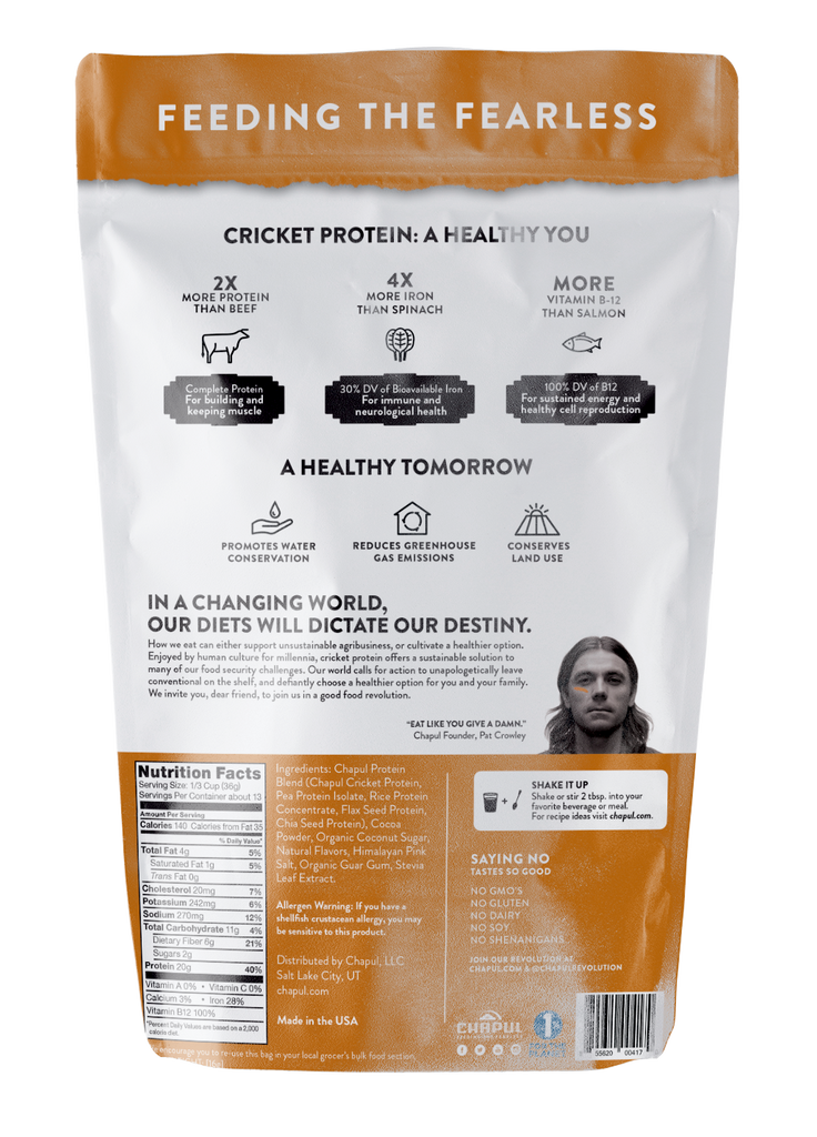 1 Case Chocolate Protein Powder (4, 1lb bags)