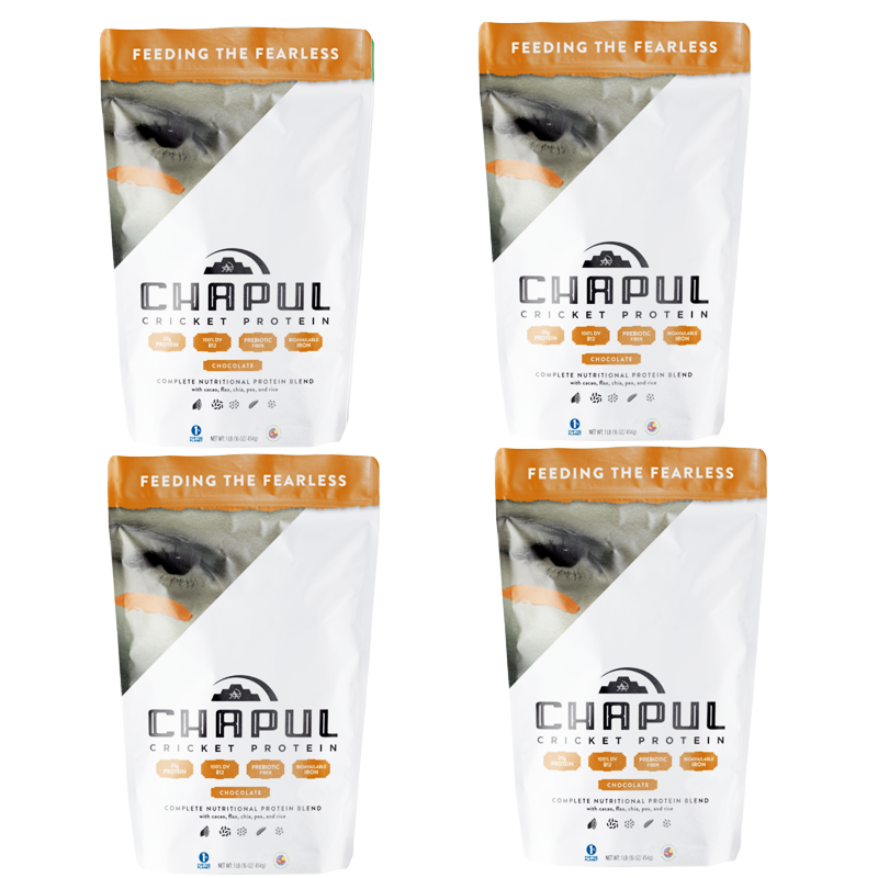 1 Case Chocolate Protein Powder (4, 1lb bags)